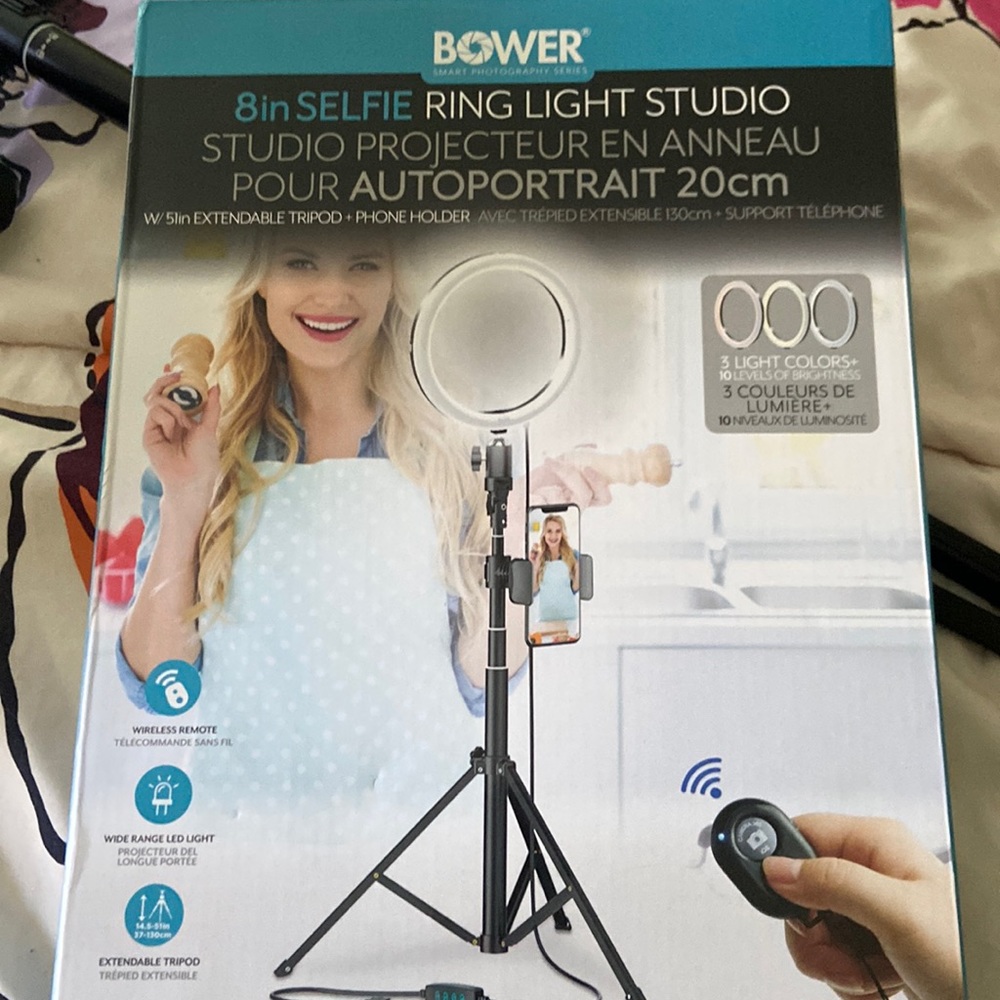 Selfie Ring Light Studio